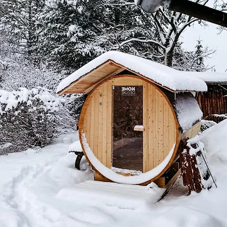 木屋 Mit Sauna & Seeblick Fuer Naturliebhaber