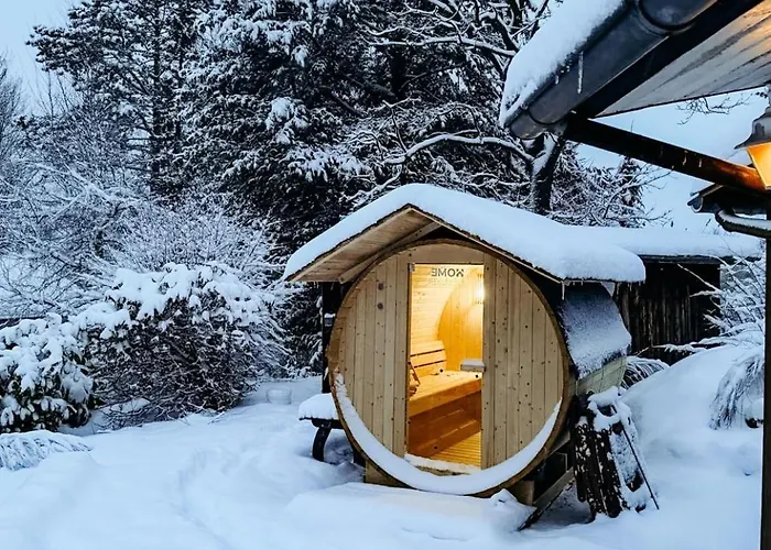 Mit Sauna & Seeblick Fuer Naturliebhaber 샬레 Diemelsee